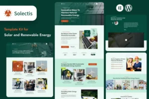 Mua Selectis - Solar & Renewable Energy Elementor Template Kit giá rẻ
