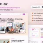 Sellbiz – Startup and Business Marketplace Elementor Template Kit