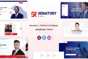 Mua Senatory - Political Candidate WordPress Theme giá rẻ