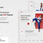 Sensei – Martial Arts Club & Trainer FSE WordPress