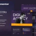 Seosky – Seo Digital Marketing Elementor Template Kit