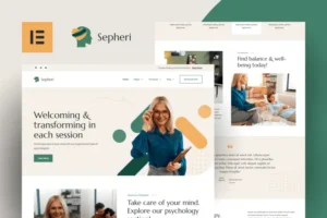 Mua Sepheri - Psychologist Elementor Pro Template Kit giá rẻ