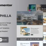 Sephilla – Premier Villa Showcase Elementor Template Kit