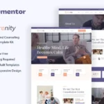 Serenity – Psychology & Counseling Elementor Template Kit