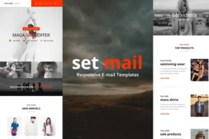 Mua Set Mail - Responsive E-mail Template giá rẻ