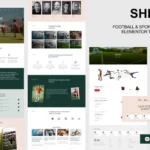 Shippo – Football & Sports Academy Elementor Template Kit