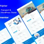 Shiptar – Transport & Logistics WordPress Theme