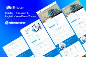 Mua Shiptar - Transport & Logistics WordPress Theme giá rẻ