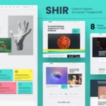 Shir – Creative Agency & Portfolio Elementor Template Kit