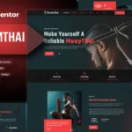 Shomthai – Martial Art Elementor Template Kit