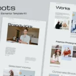 Shoots – Photography Elementor Template Kits