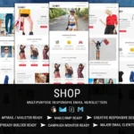 SHOP – Responsive Shopping Email Pack