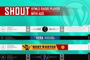 Mua SHOUT - HTML5 Radio Player With Ads - WP Plugin giá rẻ