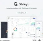 Shreyu – Admin & Dashboard Template