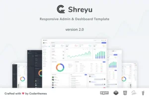 Mua Shreyu - Admin & Dashboard Template giá rẻ