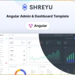 Shreyu – Angular Admin & Dashboard Template