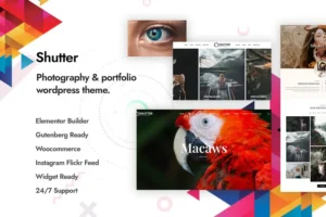 Mua Shutter - Photography WordPress Theme giá rẻ