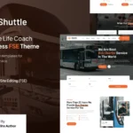 Shuttle – Bus Charter Service FSE WordPress Theme