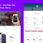 Shyinn – One Page App WordPress Theme