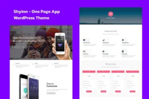Mua Shyinn - One Page App WordPress Theme giá rẻ