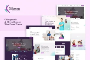 Mua Sifoxen - Chiropractic & Physiotherapy WordPress giá rẻ