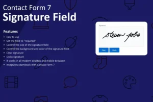 Mua Signature Field for Contact Form 7 giá rẻ