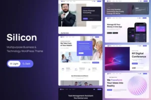 Mua Silicon - Multipurpose Technology WordPress Theme giá rẻ