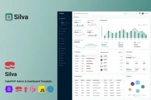Mua Silva - CakePHP Admin Dashboard Template giá rẻ