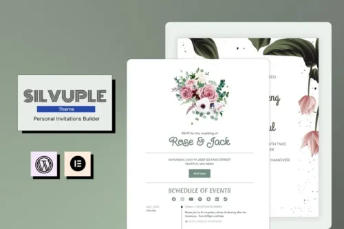 Mua Silvuple – Online Invitation Maker Theme giá rẻ