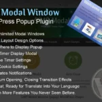Simp Modal Window – WordPress Plugin