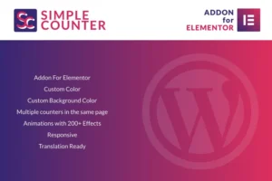Mua Simple Counter for Elementor WordPress Plugin giá rẻ