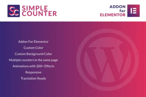 Mua Simple Counter for Elementor WordPress Plugin giá rẻ