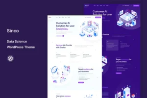 Mua Sinco - Data Science WordPress Theme giá rẻ