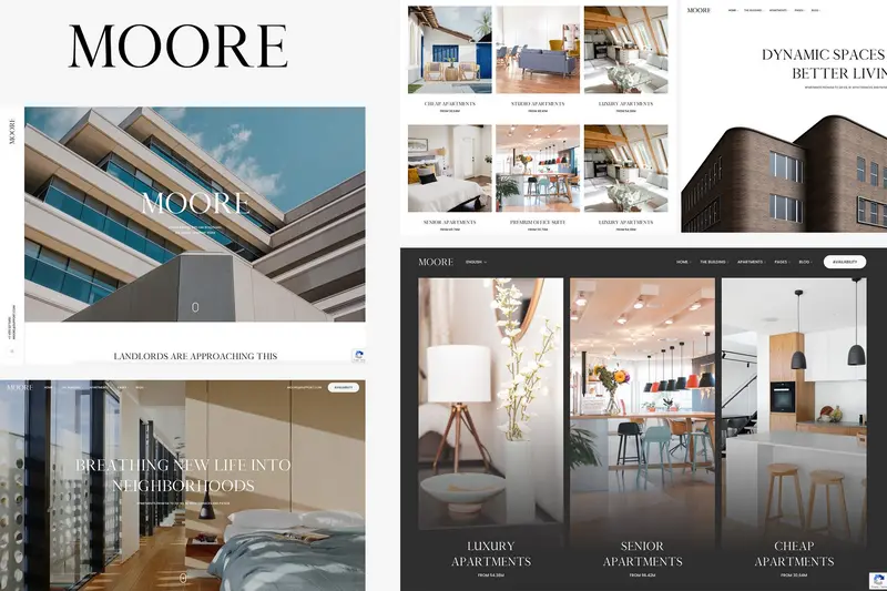 Mua Single Property WordPress Theme - Moore giá rẻ