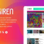 Siren – News Magazine Elementor WordPress Theme