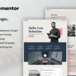 SkillScape – Creative Agency & Portfolio Elementor Template Kit