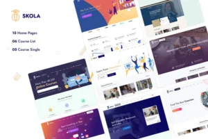 Mua Skola - LMS Online Courses WordPress Theme giá rẻ