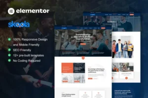Mua Skoola - University & School Elementor Pro Template Kit giá rẻ