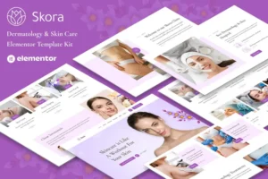 Mua Skora - Dermatology & Skin Care Elementor Template Kit giá rẻ