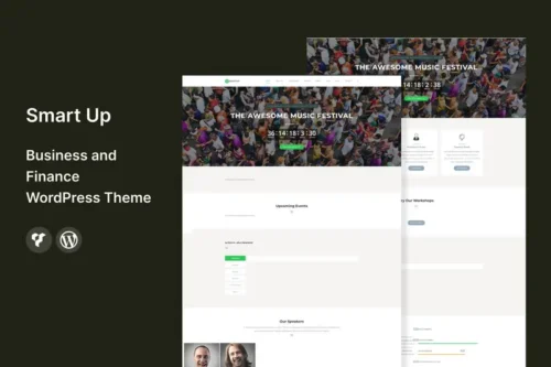 Mua Smart Up - Conference & Event WordPress Theme giá rẻ