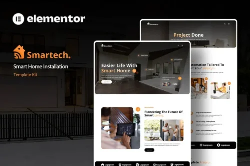Mua Smartech - Smart Home Installation Elementor Template Kit giá rẻ