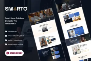 Mua Smarto - Smart Home Solutions Elementor Pro Template Kit giá rẻ