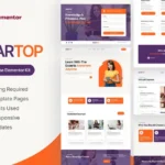 Smartop – Virtual Course Elementor Pro Template Kit