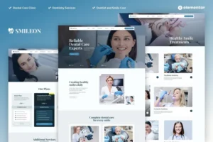Mua Smileon - Dentist & Dental Clinic Elementor Pro Template Kit giá rẻ