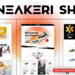 Sneakeri – Sports Shoes Store Elementor Pro Template Kit