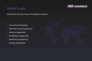 Mua Social Login for WordPress WooCommerce BuddyPress giá rẻ