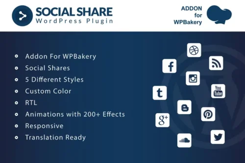 Mua Social Share - Addons for WPBakery Page Builder giá rẻ