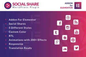 Mua Social Share for Elementor WordPress Plugin giá rẻ