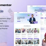 SocioAcademy – Social Media Management Course Elementor Template Kit