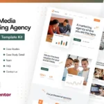Socion – Social Media Marketing Agency Elementor Pro Template Kit